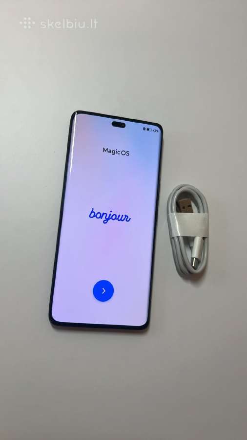 Honor Magic 7lite(512gb) Pilkas - nuotraukos Nr. 5