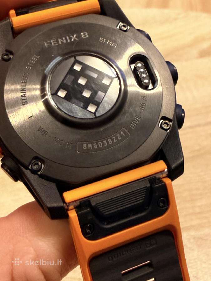 Garmin Fenix 8, 51mm Amoled - nuotraukos Nr. 6