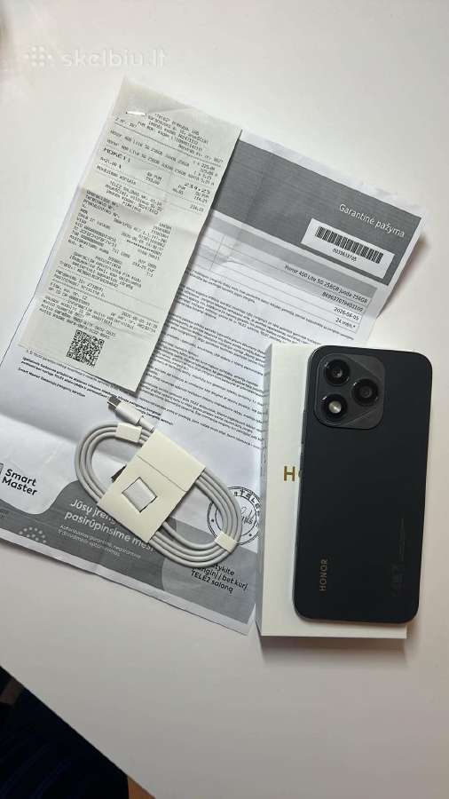 Honor 400lite(256gb)5G Juodas - nuotraukos Nr. 6