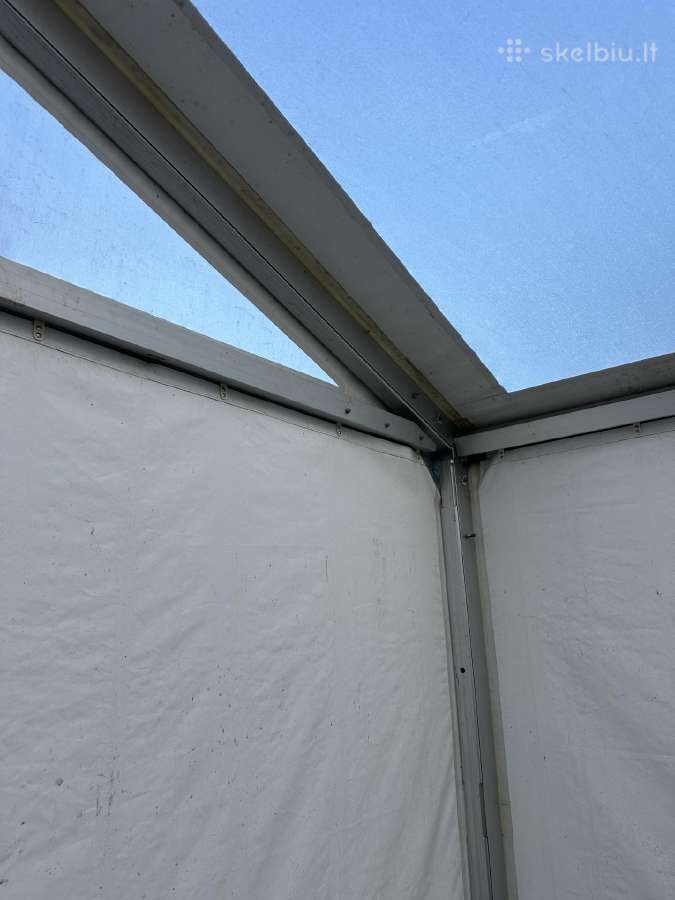 Paviljonas Pavėsinė 10x10 tvita atlaiko žiemą - nuotraukos Nr. 2