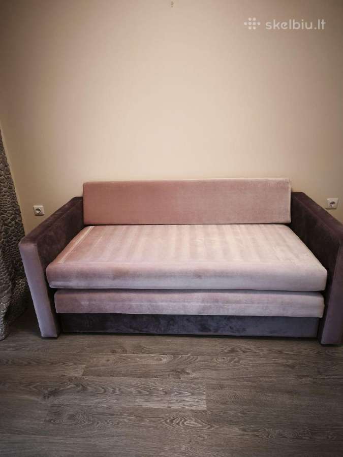 Sofa-lova / patalinės dėže /150cm miegojimo plotas - nuotraukos Nr. 3