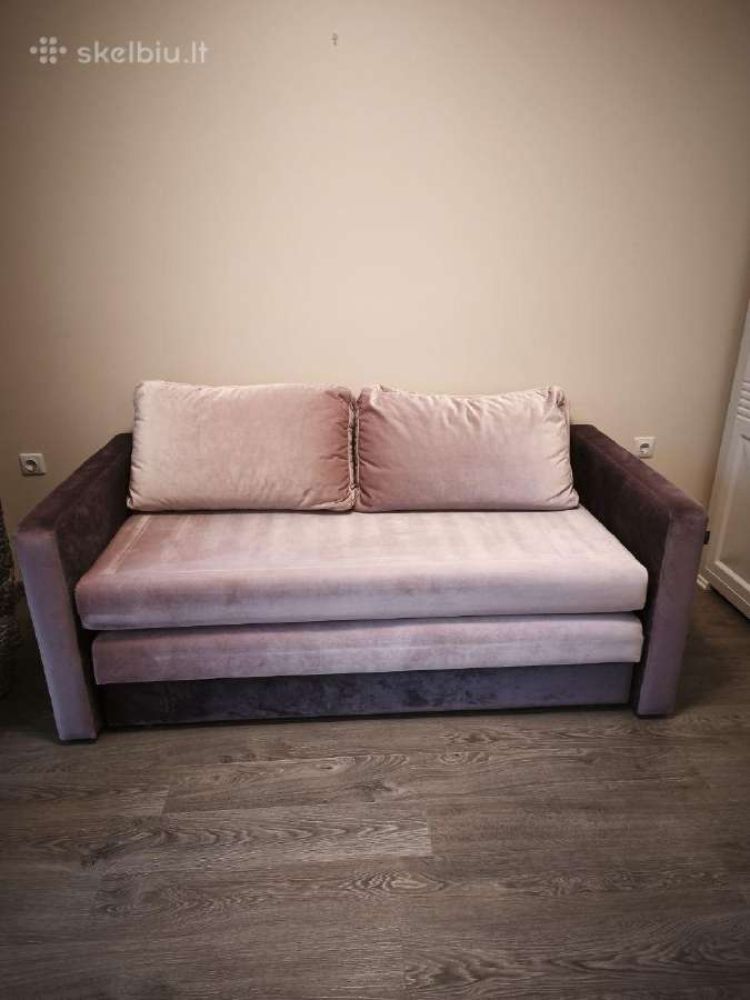 Sofa-lova / patalinės dėže /150cm miegojimo plotas - nuotraukos Nr. 2