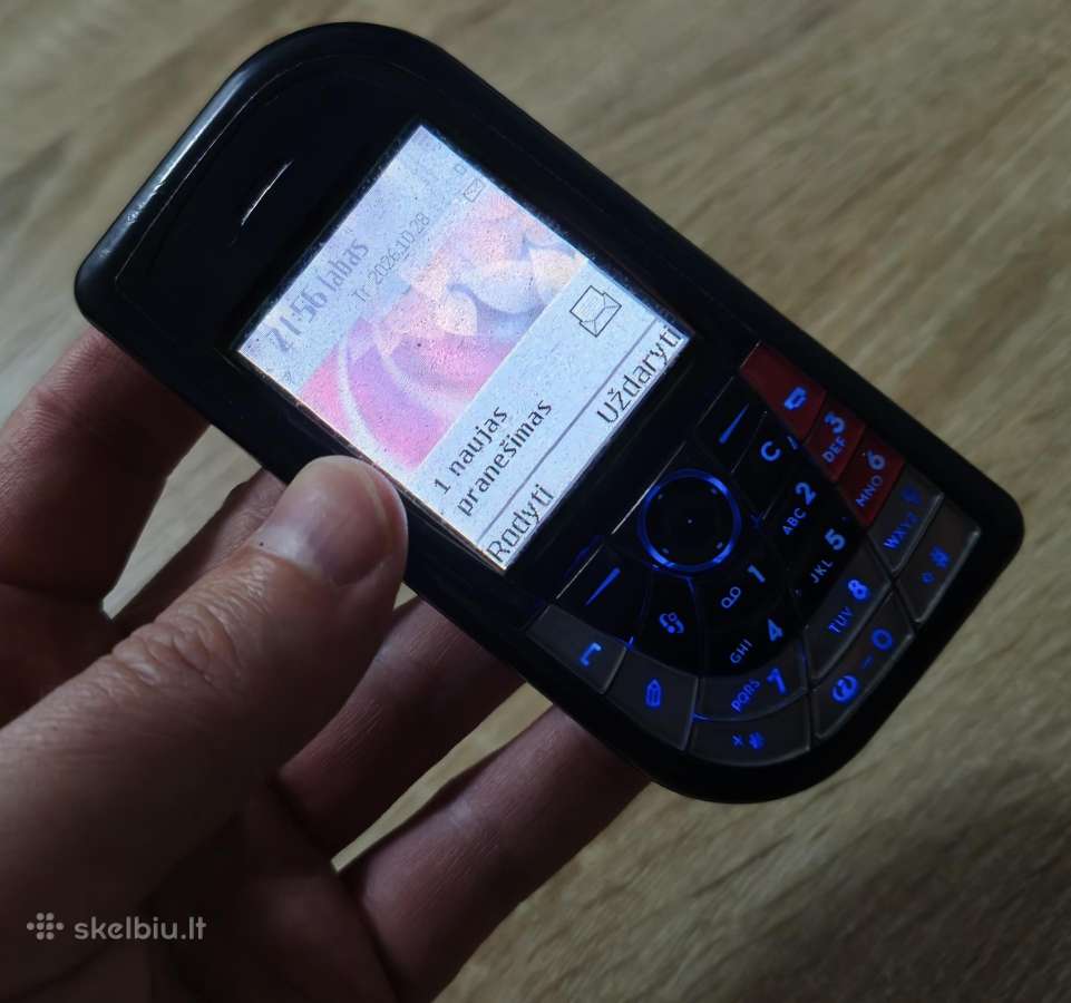 Nokia 7610 (Puikios buklės!) - nuotraukos Nr. 4
