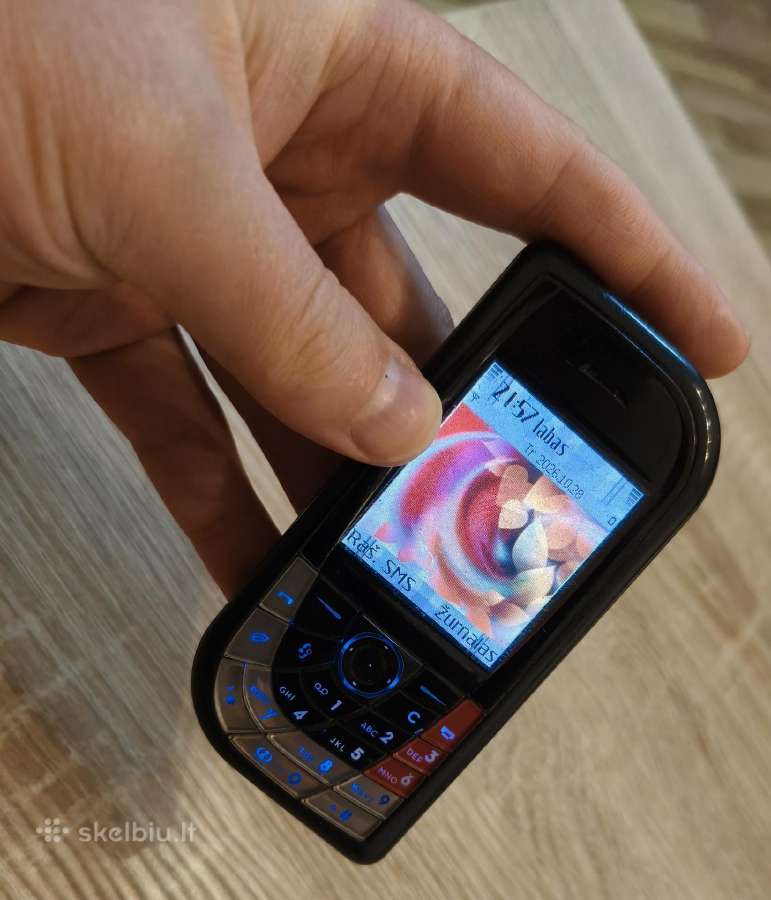 Nokia 7610 (Puikios buklės!) - nuotraukos Nr. 5
