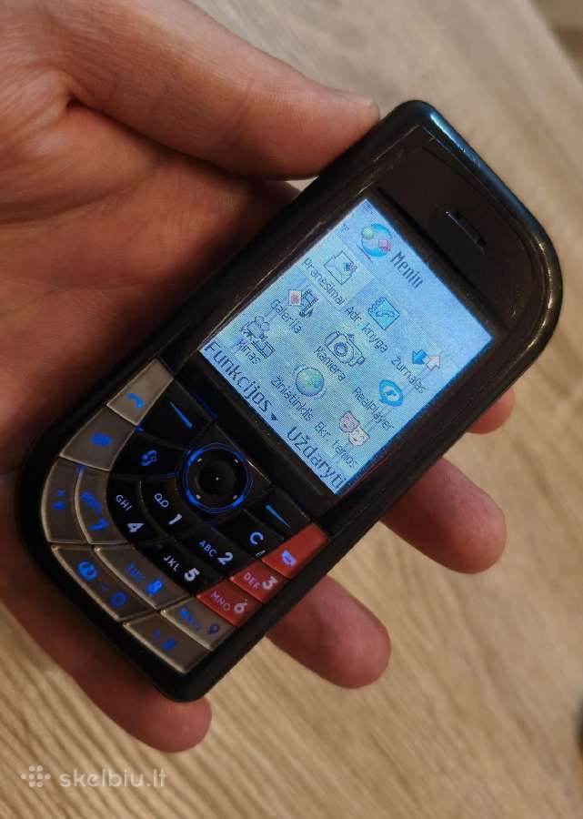 Nokia 7610 (Puikios buklės!) - nuotraukos Nr. 6