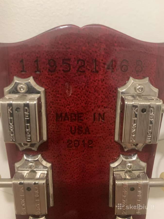 Gibson Sg elektrine gitara - nuotraukos Nr. 8