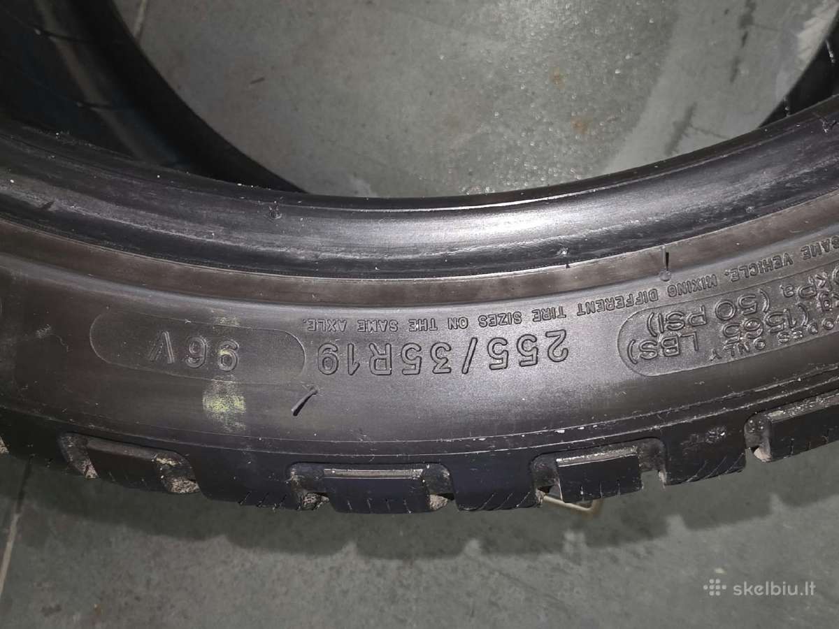 Michelin Pilot Alpin M+s padangos 255/35r19 - nuotraukos Nr. 3