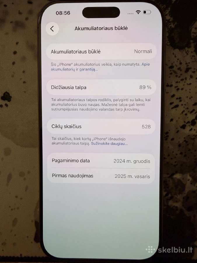 iPhone 16 Pro - nuotraukos Nr. 8