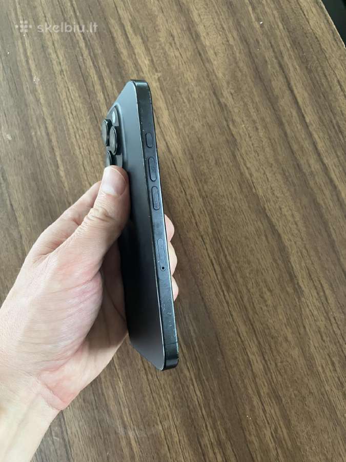 iPhone 16 pro juodas +garantija - nuotraukos Nr. 3