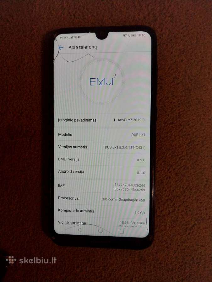 Huawei Y 7 2019 - nuotraukos Nr. 4