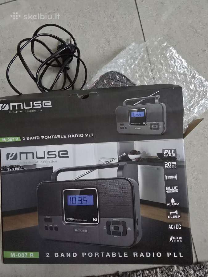 Radijo imtuvas Muse M-087 R (am/fm, Aux, stereo) - nuotraukos Nr. 5