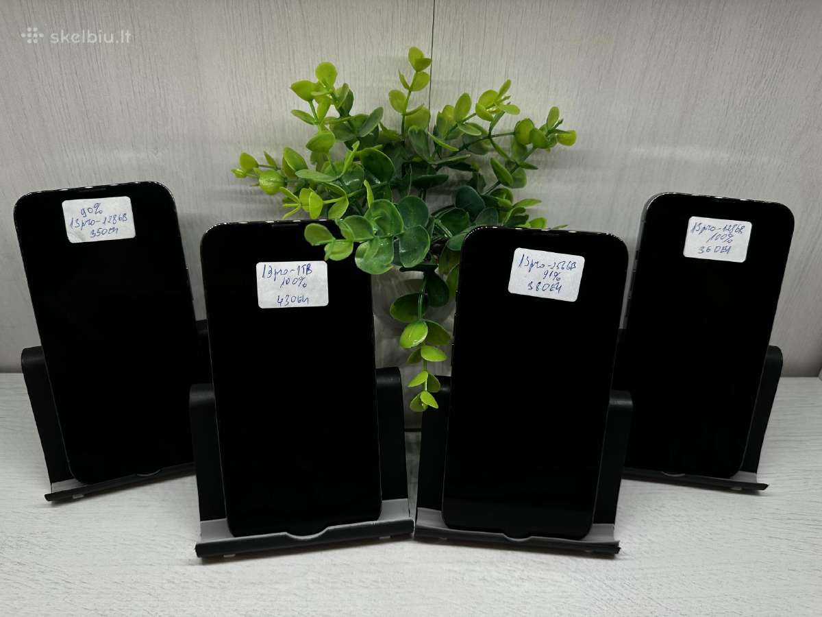 iPhone 13 Pro 128gb-1tb Garantija 90 D. - nuotraukos Nr. 2