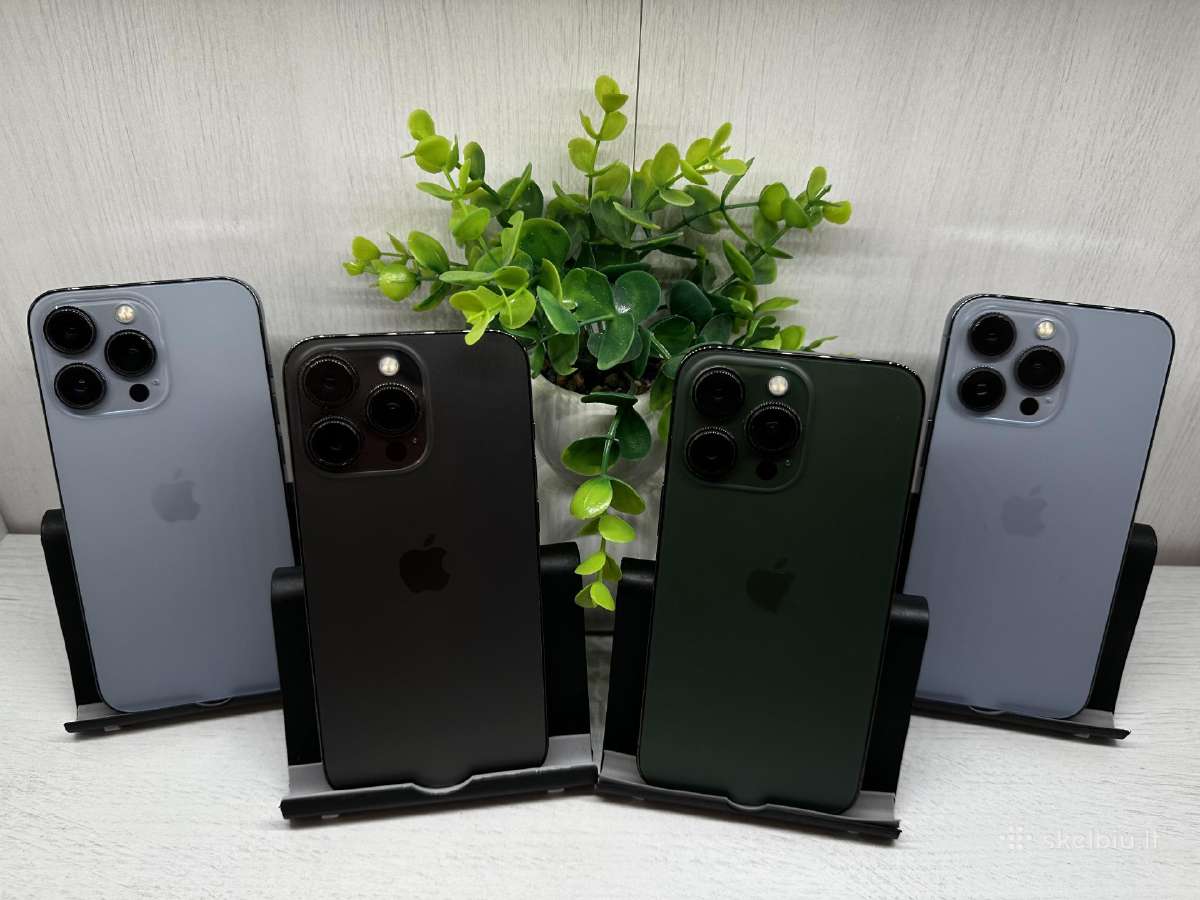 iPhone 13 Pro 128gb-1tb Garantija 90 D. - nuotraukos Nr. 3