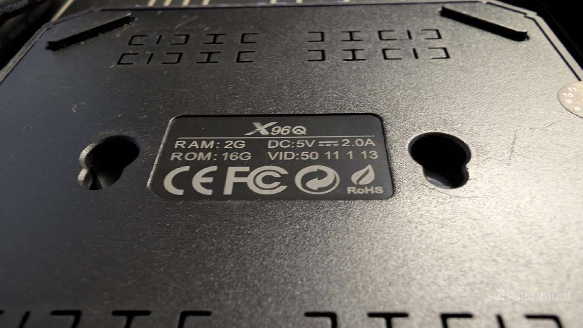 X96q 4k Android TV priedėlis (2gb/16gb) - nuotraukos Nr. 4