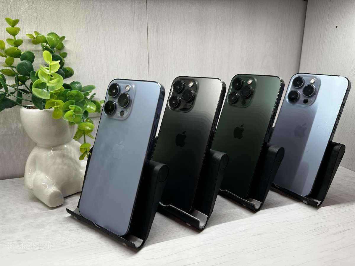 iPhone 13 Pro 128gb-1tb Garantija 90 D. - nuotraukos Nr. 5