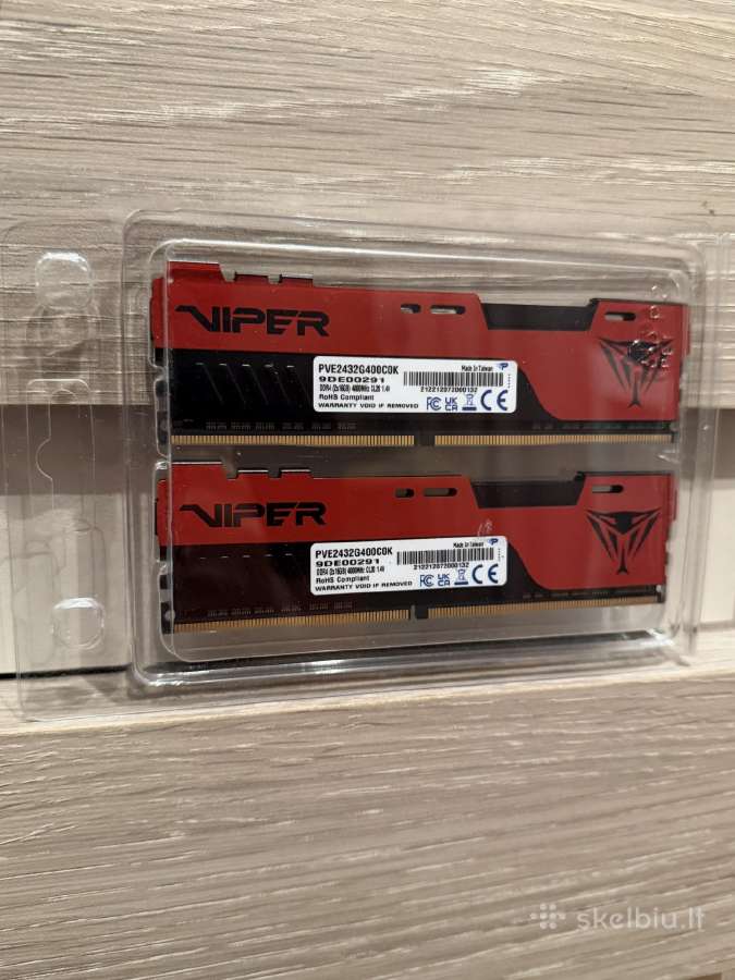 Patriot Viper Elite II Pve2432g400c0k Cl20, 32gb - nuotraukos Nr. 2