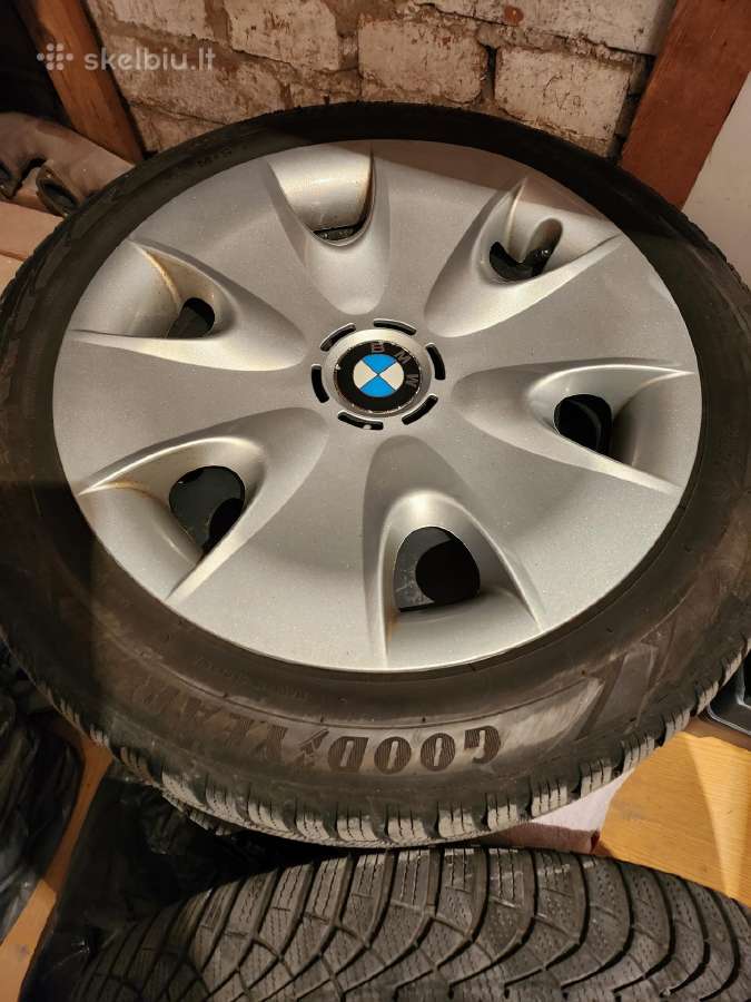 Bmw E90 žieminės ratai 195/55)16 - nuotraukos Nr. 3