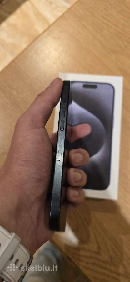 iPhone 15 pro 128gb 87% - nuotraukos Nr. 3