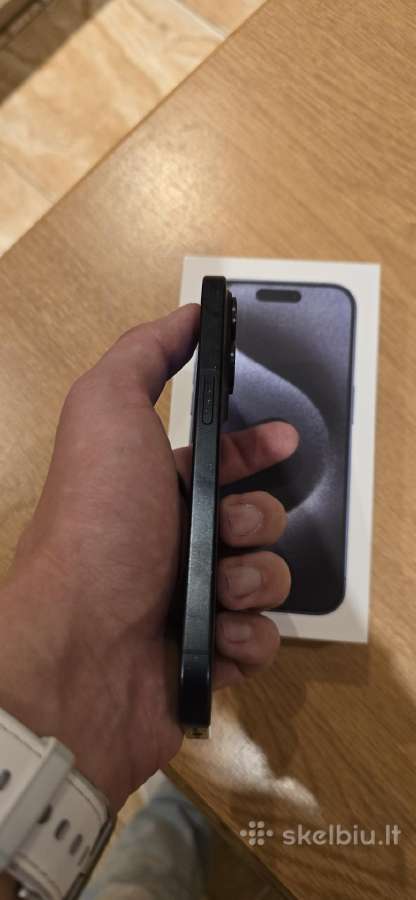 iPhone 15 pro 128gb 87% - nuotraukos Nr. 4