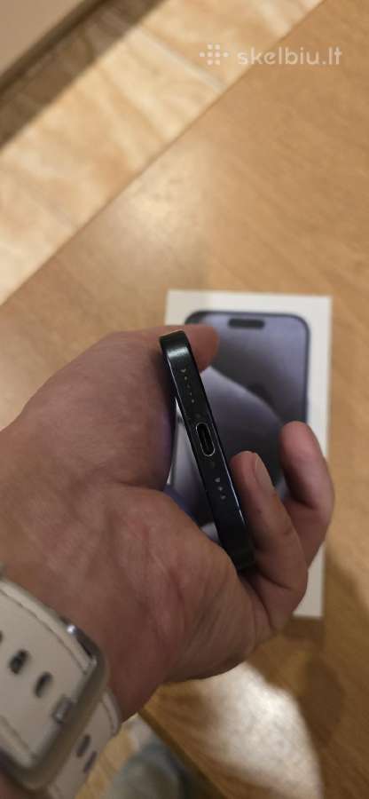 iPhone 15 pro 128gb 87% - nuotraukos Nr. 6