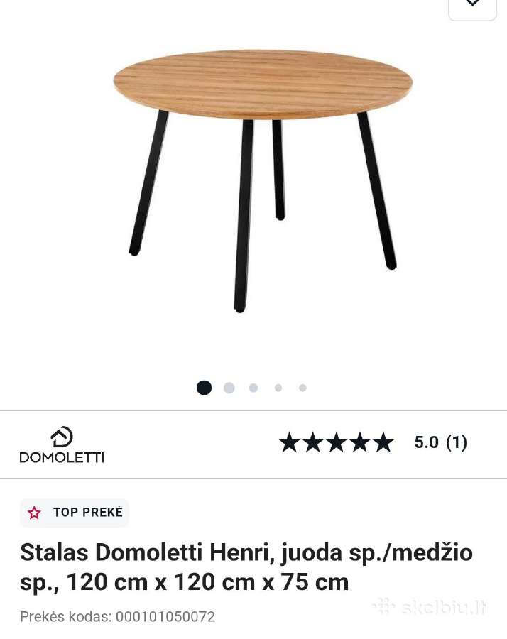 Stalas Domoletti Henri - nuotraukos Nr. 2