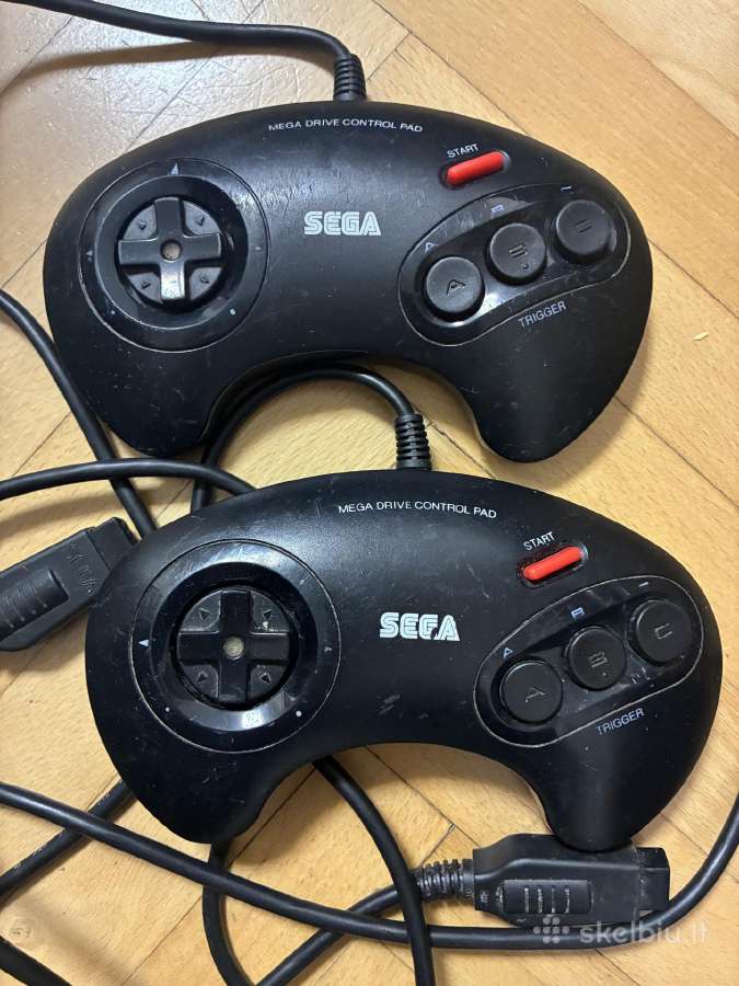 Sega Mega Drive 2 originali konsolė - nuotraukos Nr. 5