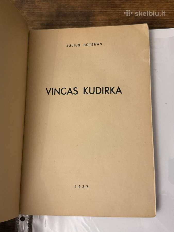 Vincas Kudirka 1937 m. - nuotraukos Nr. 2