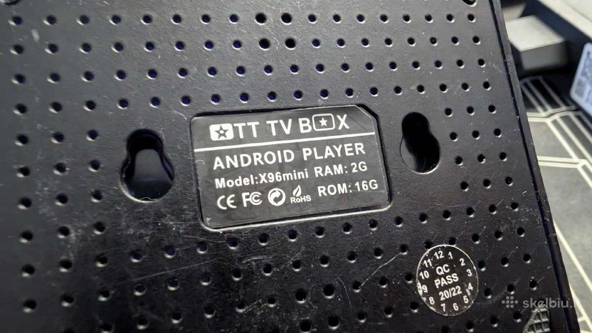 X96 mini 4k Android TV priedėlis (2gb/16gb) - nuotraukos Nr. 7