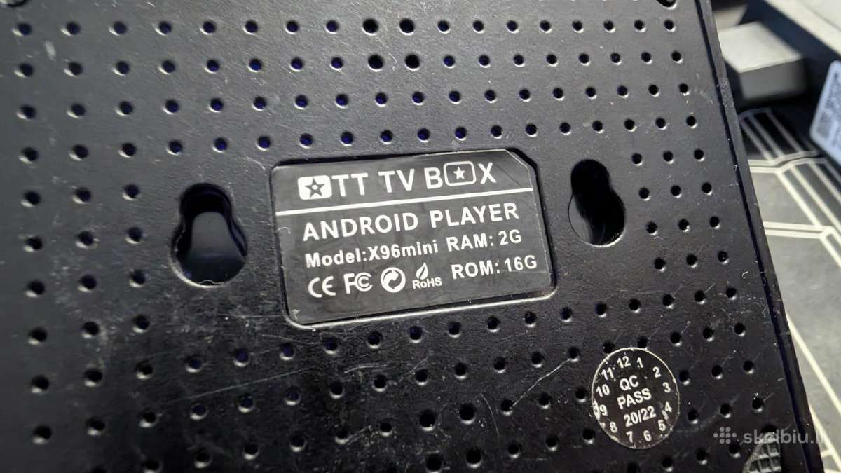 X96 mini 4k Android TV priedėlis (2gb/16gb) - nuotraukos Nr. 8