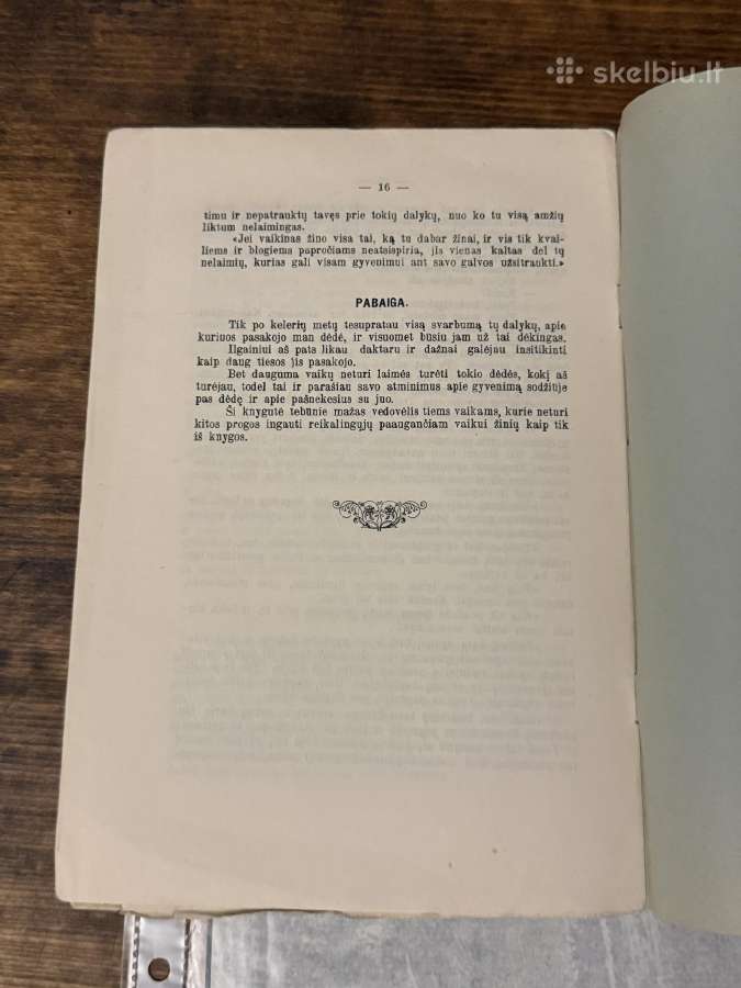 Ką pasakojo dėdė daktaras vaikui- giminaičiui 1912 - nuotraukos Nr. 4
