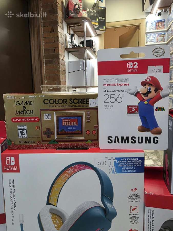 Nintendo Switch / Switch 2 priedai - nuotraukos Nr. 3