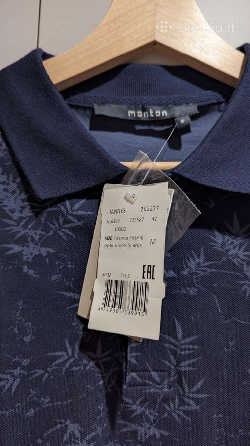 Vyriški polo marškinėliai „jannes“ (Monton) - nuotraukos Nr. 3