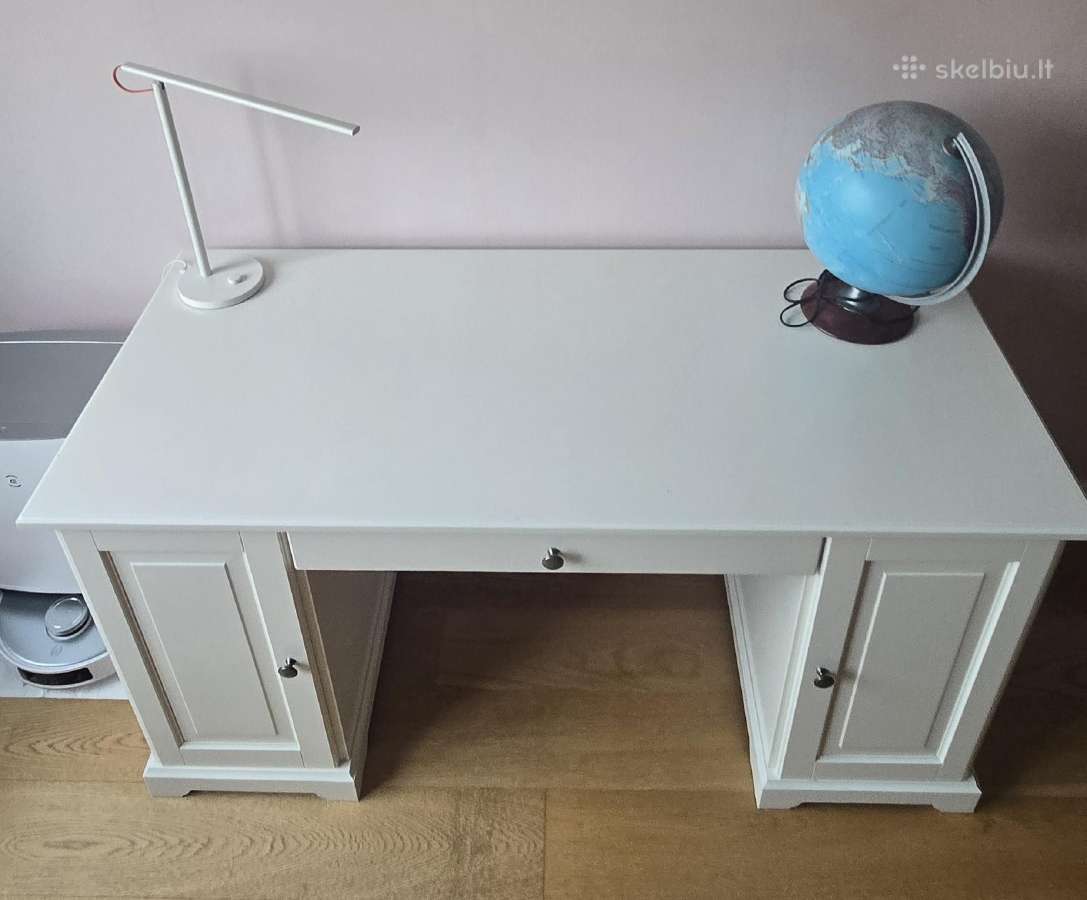 Ikea Liatorp - klasikinis baltas rašomasis stalas - nuotraukos Nr. 2