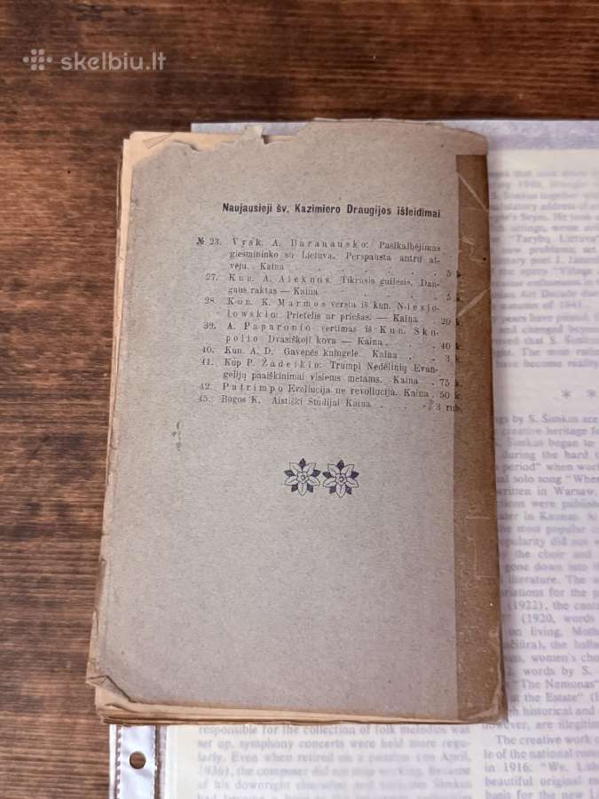 Platesnis Katekizmas. Baranauskas 1908 m. - nuotraukos Nr. 7