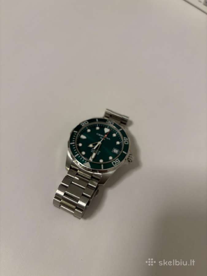 Certina DS Action Green Dial Men's Watch C032410 - nuotraukos Nr. 2