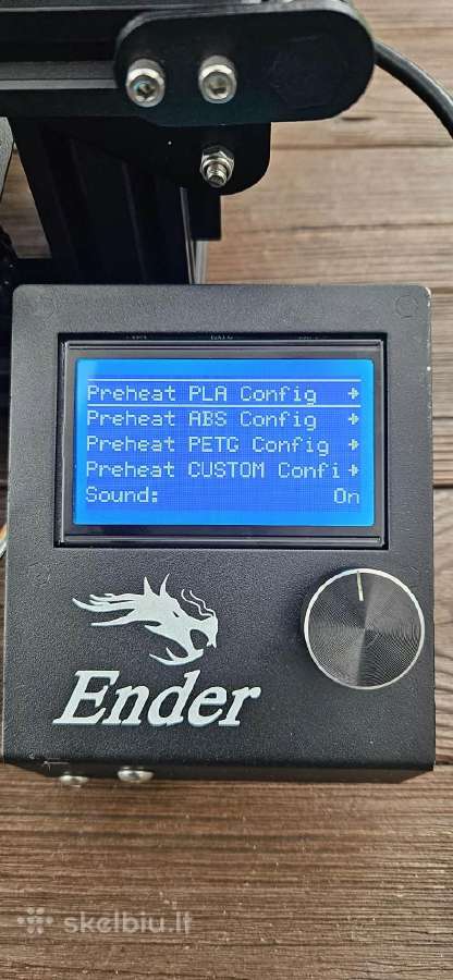 3D spausdintuvas Creality Ender3 Pro+ Direct Drive - nuotraukos Nr. 11