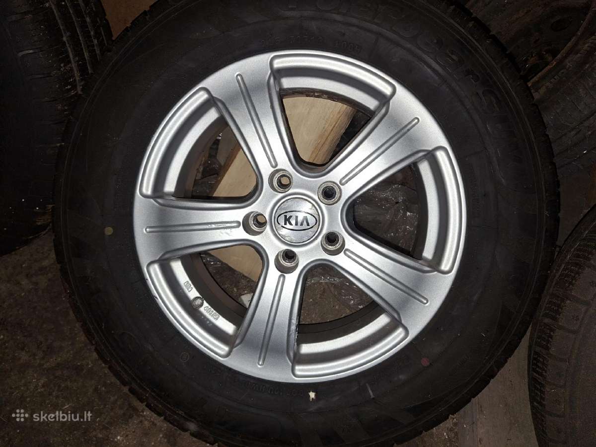 Ratai r16 5114,3 et 31,5 kia sportage - nuotraukos Nr. 2