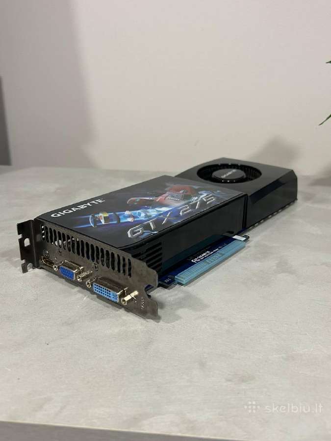 Kolekcinė vaizdo plokštė Gigabyte Geforce Gtx 275 - nuotraukos Nr. 5