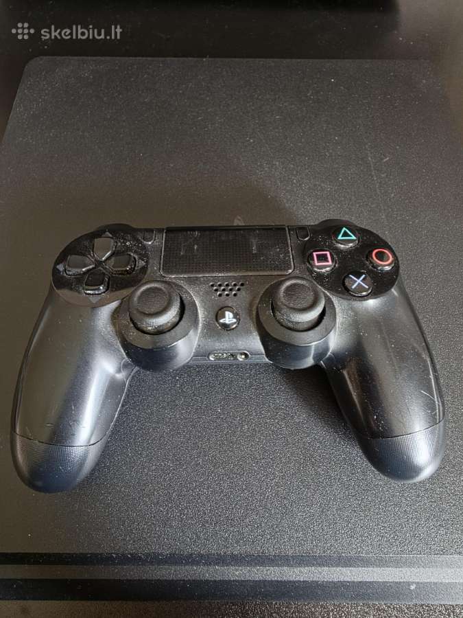 Playstation 4 (Ps4) + pultelis + visi laidai + mc - nuotraukos Nr. 2
