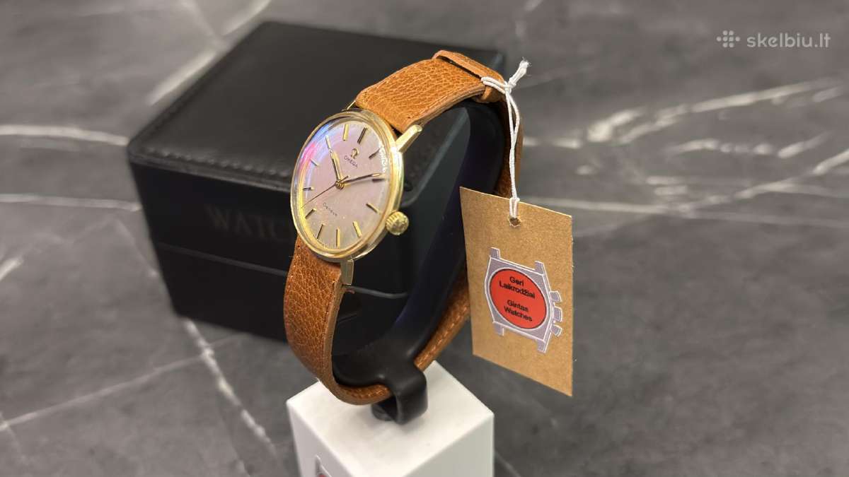 Omega Geneve 14k Gold - nuotraukos Nr. 2