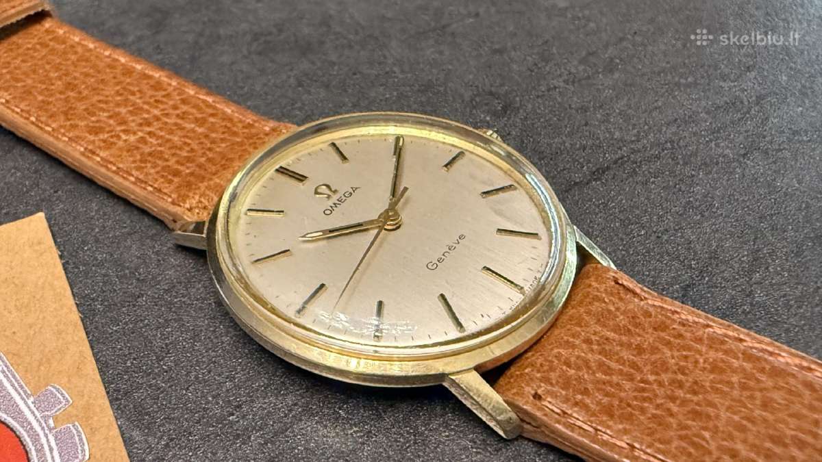 Omega Geneve 14k Gold - nuotraukos Nr. 9