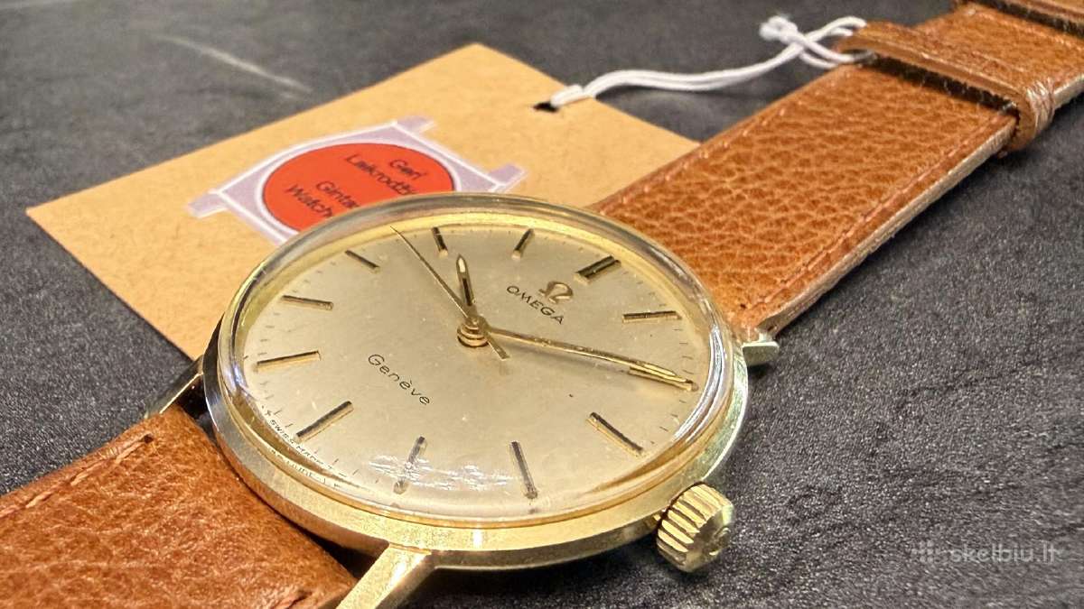 Omega Geneve 14k Gold - nuotraukos Nr. 10