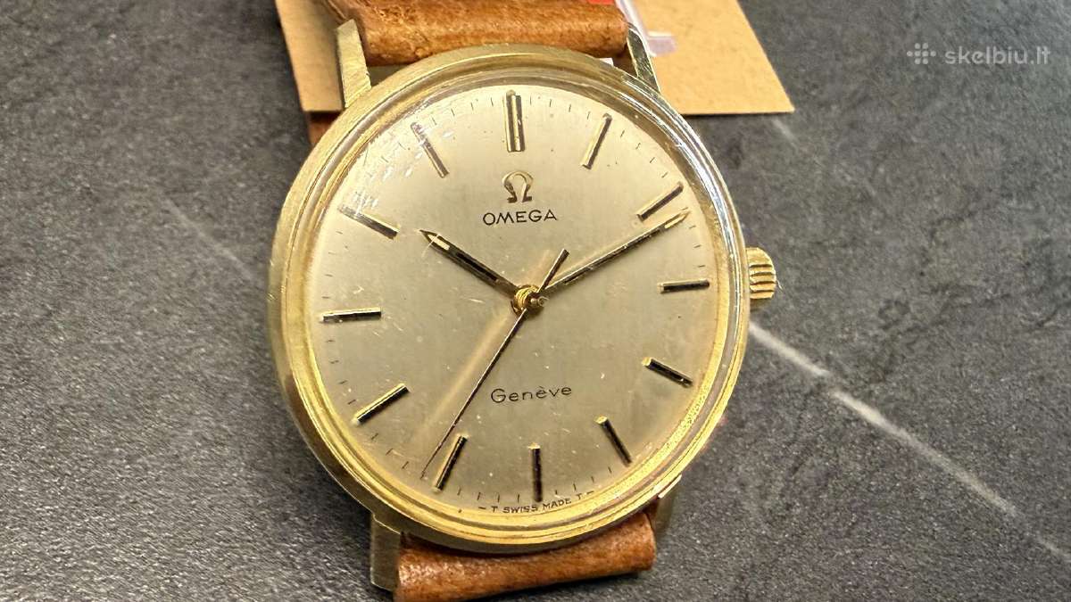 Omega Geneve 14k Gold - nuotraukos Nr. 11