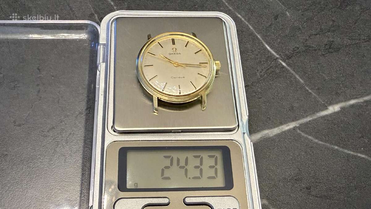 Omega Geneve 14k Gold - nuotraukos Nr. 16