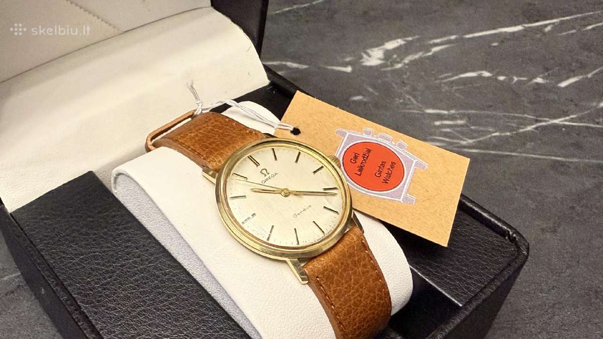 Omega Geneve 14k Gold - nuotraukos Nr. 25