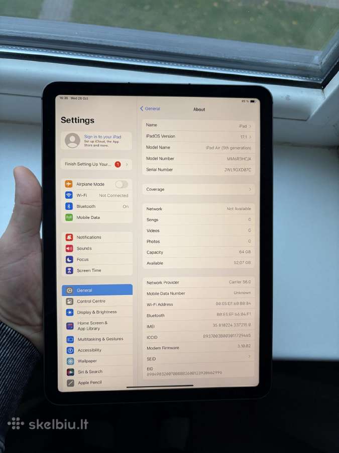 iPad Air 5th gen idealios bukles - nuotraukos Nr. 2