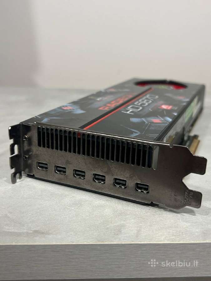 Kolekcinė Vaizdo plokštė Ati Radeon HD 5870 2gb - nuotraukos Nr. 6