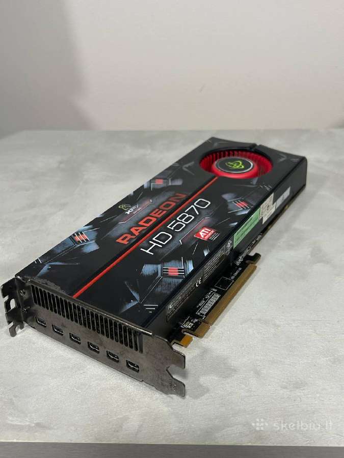 Kolekcinė Vaizdo plokštė Ati Radeon HD 5870 2gb - nuotraukos Nr. 2