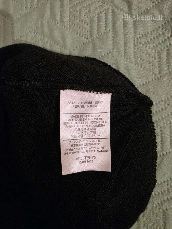 Arc'teryx megzta kepurė - nuotraukos Nr. 3