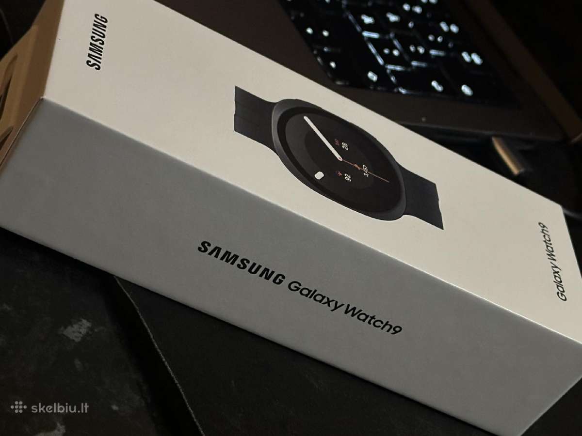 Neišpakuotas Samsung Galaxy Watch 9 44mm Pilkas - nuotraukos Nr. 2